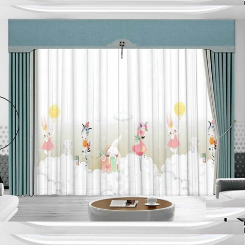 Màn Voan In Hình Sang Trọng